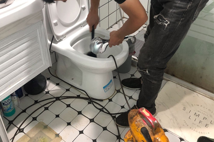 江口疏通下水道