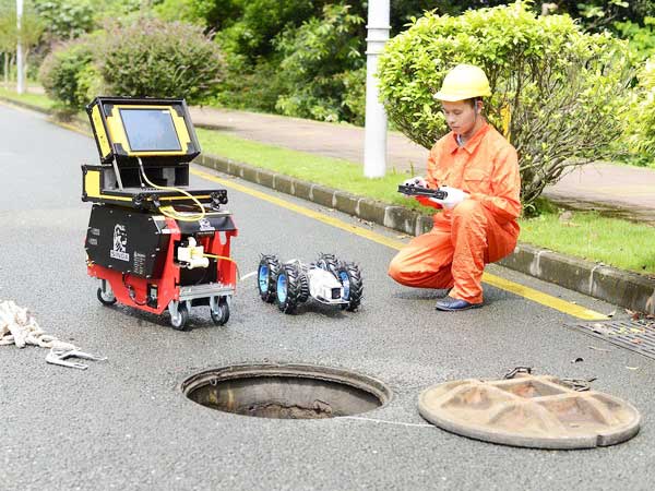 江口管道机器人检测